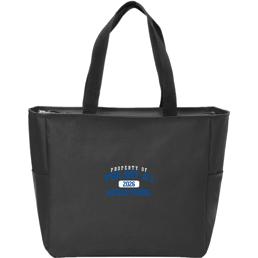 Tse Bit AI Tse Bit AI <span class="pdp-name-mascot">Tse Bit A'I Middle School</span> Port Authority Essential Zip Tote