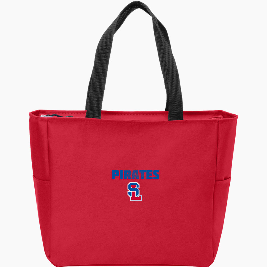 SAN LEANDRO HIGH SCHOOL PIRATES Port Authority Essential Zip Tote
