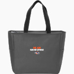Mahomet-Seymour Bulldogs <span class="pdp-name-mascot">Mahomet-Seymour Bulldogs</span> Port Authority Essential Zip Tote Front Thumbnail