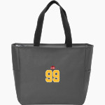 Oak Hills Christian College Wolfpack Port Authority Essential Zip Tote Front Thumbnail