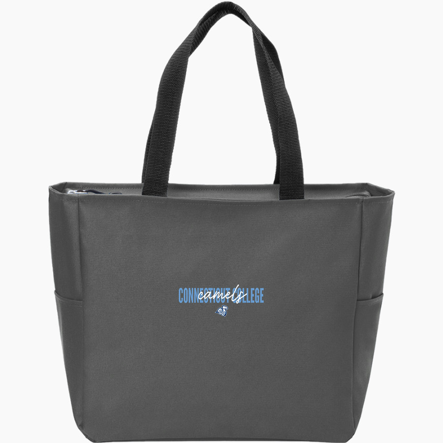 Connecticut College Camels <span class="pdp-name-mascot">Connecticut College Camels</span> Port Authority Essential Zip Tote