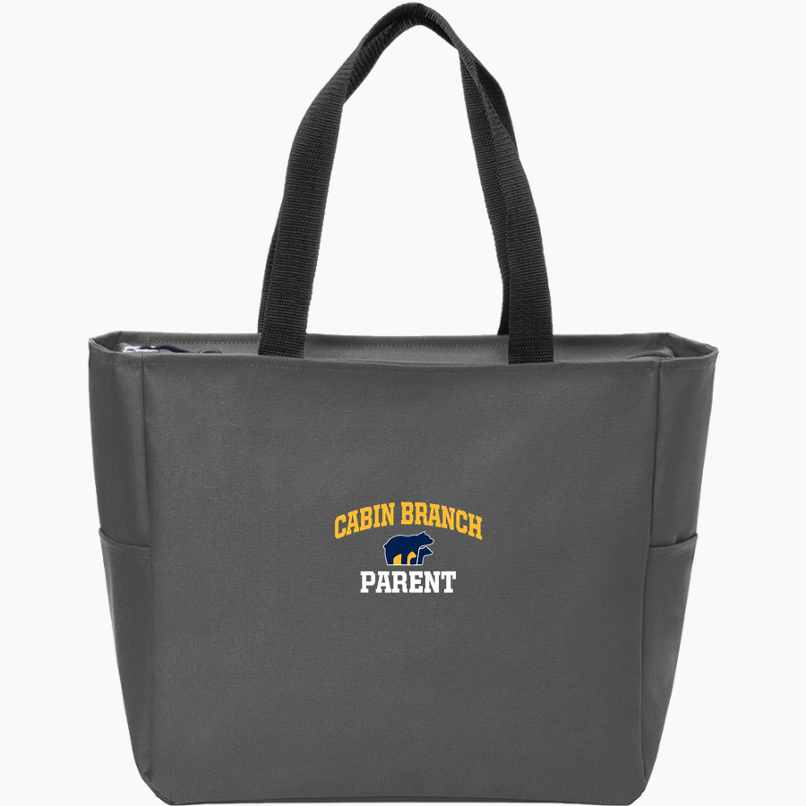 Cabin Branch Bears Port Authority Essential Zip Tote