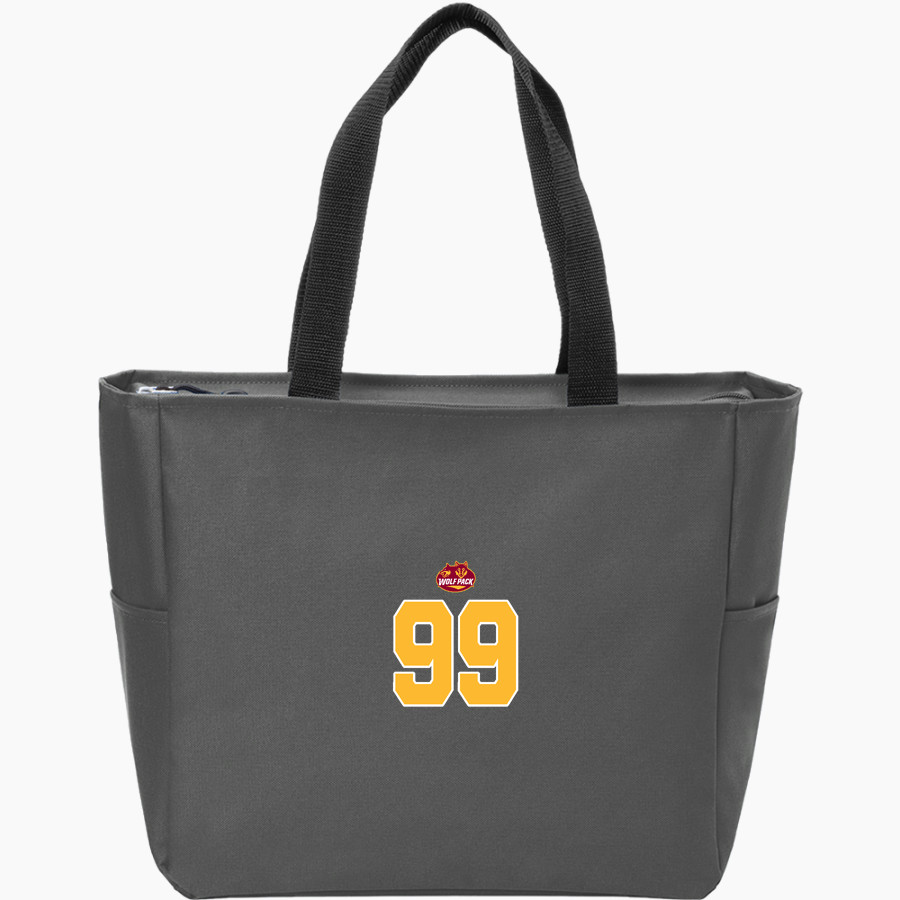 Oak Hills Christian College Wolfpack Port Authority Essential Zip Tote