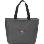 WM E GRADY VOC TECH SCHOOL FALCONS <span class="pdp-name-mascot">GRADY HIGH SCHOOL FALCONS</span> Port Authority Essential Zip Tote Front Thumbnail