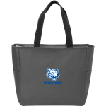 Crow Tigers <span class="pdp-name-mascot">Crow Middle School Tigers</span> Port Authority Essential Zip Tote Front Thumbnail