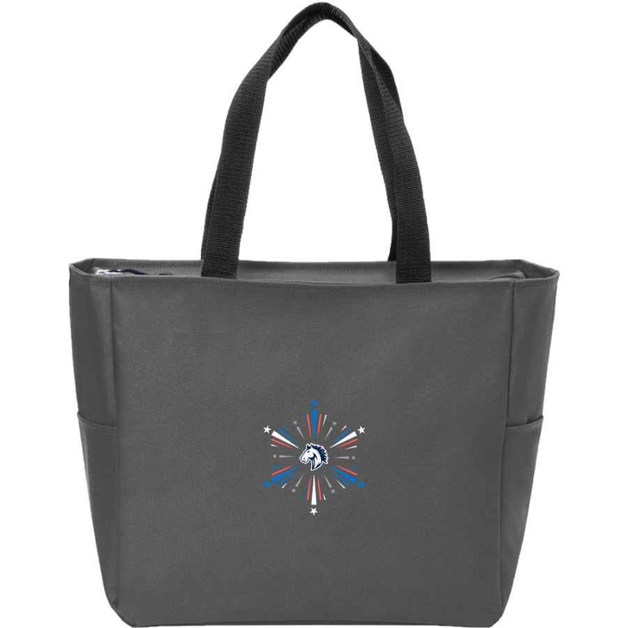 Grand Traverse Academy Mustangs <span class="pdp-name-mascot">Grand Traverse Academy Mustangs</span> Port Authority Essential Zip Tote