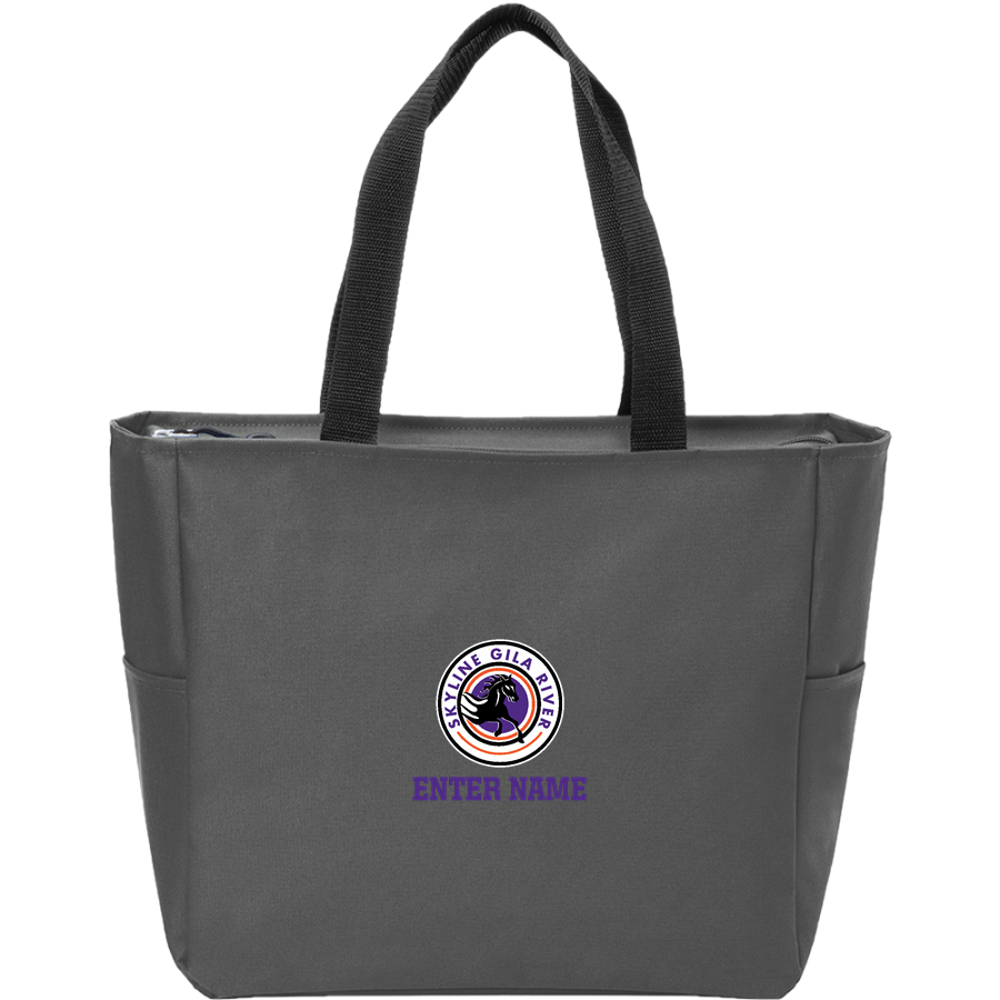 Skyline Gila River Mustangs <span class="pdp-name-mascot">Skyline Mustangs</span> Port Authority Essential Zip Tote