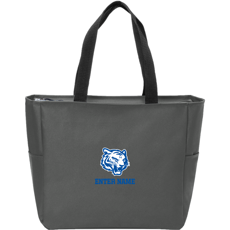 Crow Tigers <span class="pdp-name-mascot">Crow Middle School Tigers</span> Port Authority Essential Zip Tote