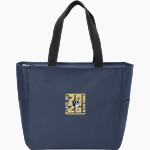 Walker Lobos Port Authority Essential Zip Tote Front Thumbnail