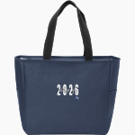 OLDENBURG ACADEMY TWISTERS <span class="pdp-name-mascot">OLDENBURG ACADEMY TWISTERS</span> Port Authority Essential Zip Tote Front Thumbnail