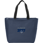 Barker Wolves <span class="pdp-name-mascot">Barker Wolves</span> Port Authority Essential Zip Tote Front Thumbnail