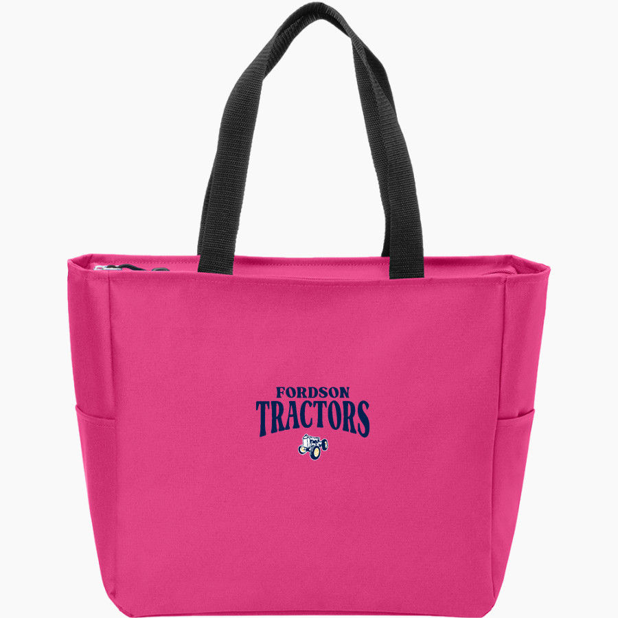FORDSON HIGH SCHOOL TRACTORS ONLINE STORE <span class="pdp-name-mascot">FORDSON TRACTORS</span> Port Authority Essential Zip Tote