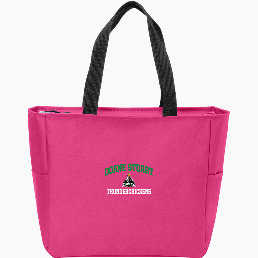 Doane Stuart Thunderchickens Thunderchickens <span class="pdp-name-mascot">Doane Stuart Thunderchickens</span> Port Authority Essential Zip Tote