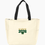 MINERAL SPRINGS HIGH SCHOOL HORNETS <span class="pdp-name-mascot">MINERAL SPRINGS HORNETS</span> Port Authority Essential Zip Tote Front Thumbnail