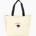 Wiggs Wolverines <span class="pdp-name-mascot">Wiggs Wolverines</span> Port Authority Essential Zip Tote Front Thumbnail