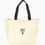 Stuart Tartans Port Authority Essential Zip Tote Front Thumbnail