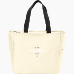 All Saints Blue Thunder <span class="pdp-name-mascot">All Saints Blue Thunder</span> Port Authority Essential Zip Tote Front Thumbnail