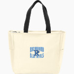 RICHMOND HIGH SCHOOL BLUE DEVILS <span class="pdp-name-mascot">RICHMOND BLUE DEVILS</span> Port Authority Essential Zip Tote Front Thumbnail