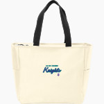 Eastern Greenbrier Knights <span class="pdp-name-mascot">Eastern Greenbrier Knights</span> Port Authority Essential Zip Tote Front Thumbnail