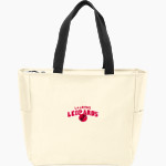 LAURENS CENTRAL SCHOOL LEOPARDS <span class="pdp-name-mascot">LAURENS LEOPARDS</span> Port Authority Essential Zip Tote Front Thumbnail