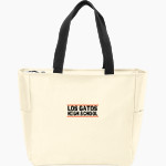 LOS GATOS HIGH SCHOOL WILDCATS <span class="pdp-name-mascot">LOS GATOS WILDCATS</span> Port Authority Essential Zip Tote Front Thumbnail