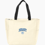 JERSEY COMMUNITY HIGH SCHOOL PANTHERS <span class="pdp-name-mascot">JERSEY PANTHERS</span> Port Authority Essential Zip Tote Front Thumbnail
