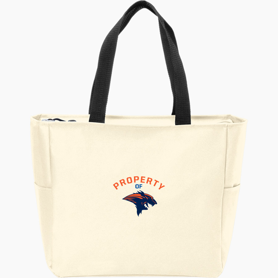 Wiggs Wolverines <span class="pdp-name-mascot">Wiggs Wolverines</span> Port Authority Essential Zip Tote
