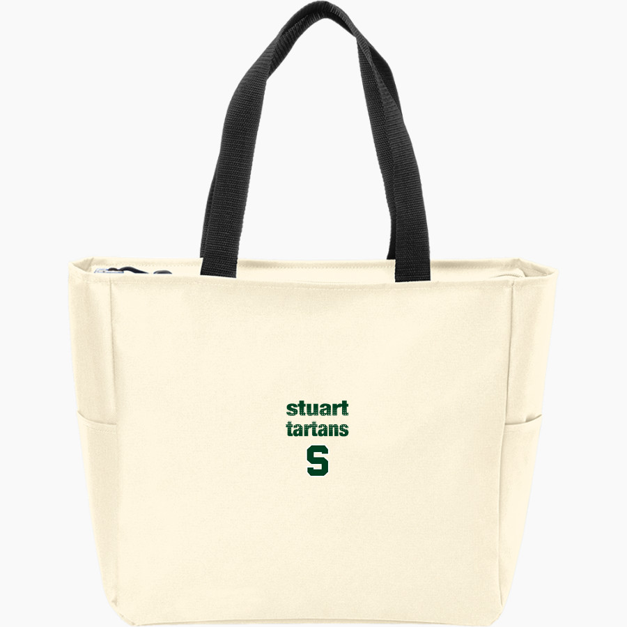 Stuart Tartans Port Authority Essential Zip Tote
