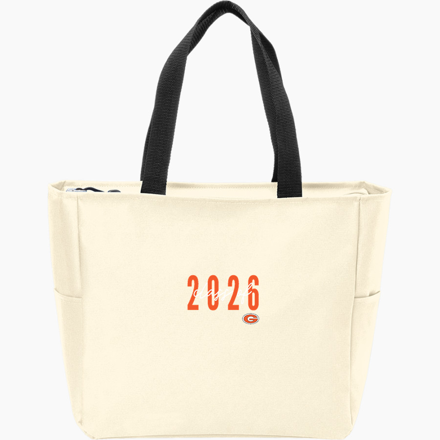 GIBSONBURG HIGH SCHOOL GOLDEN BEARS <span class="pdp-name-mascot">GIBSONBURG GOLDEN BEARS</span> Port Authority Essential Zip Tote