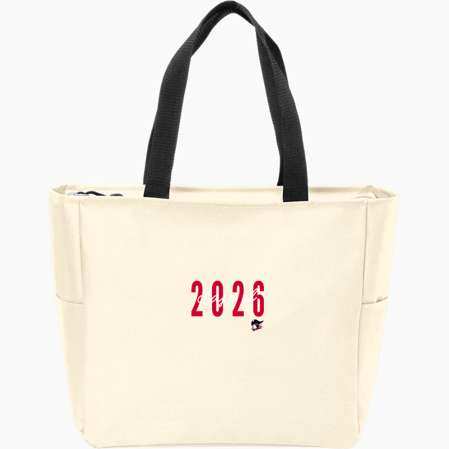 BETHESDA CHRISTIAN HIGH SCHOOL PATRIOTS Port Authority Essential Zip Tote