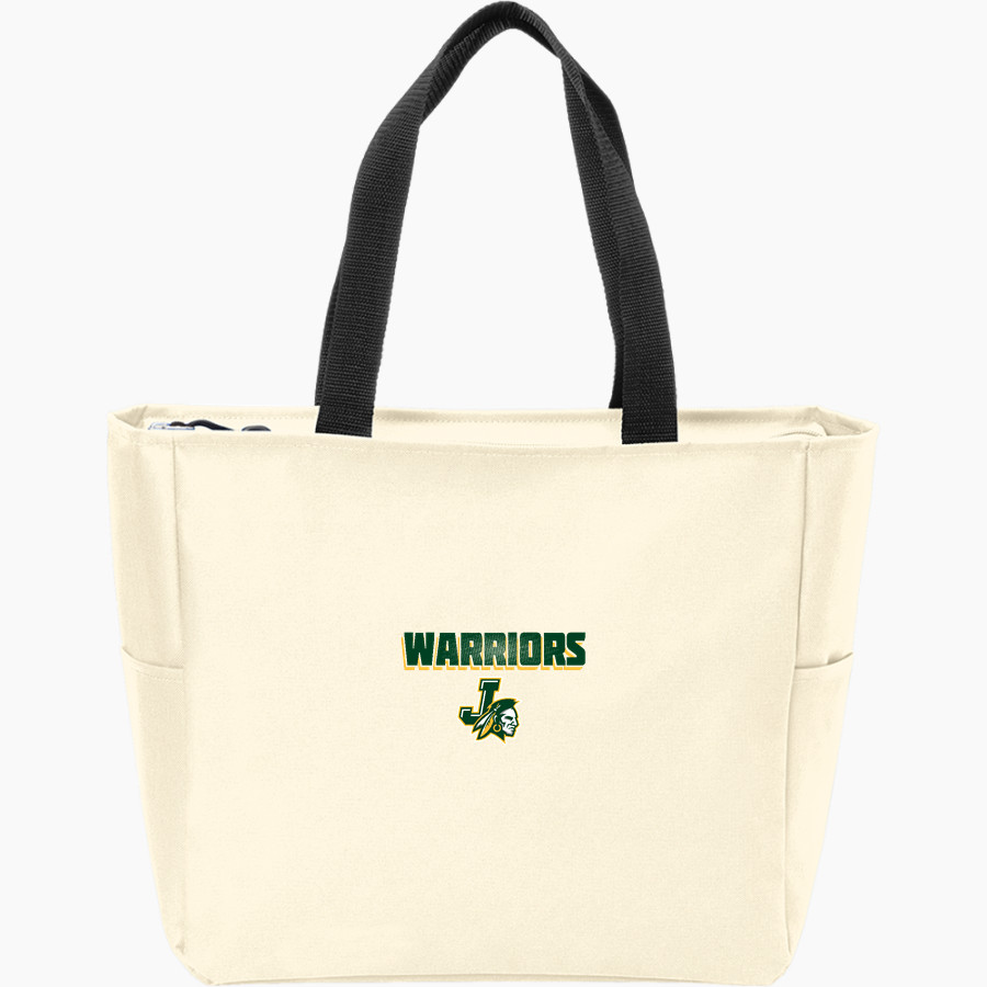 JUPITER HIGH SCHOOL WARRIORS <span class="pdp-name-mascot">JUPITER WARRIORS</span> Port Authority Essential Zip Tote