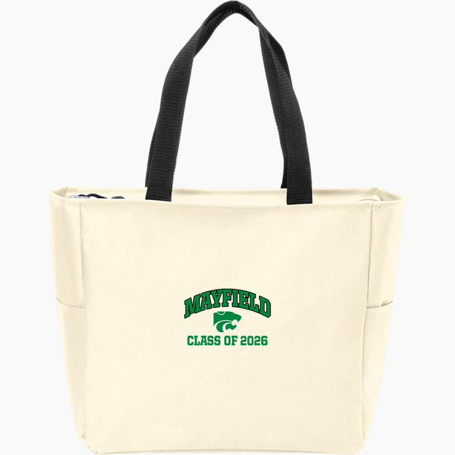 MAYFIELD HIGH SCHOOL WILDCATS <span class="pdp-name-mascot">MAYFIELD WILDCATS</span> Port Authority Essential Zip Tote