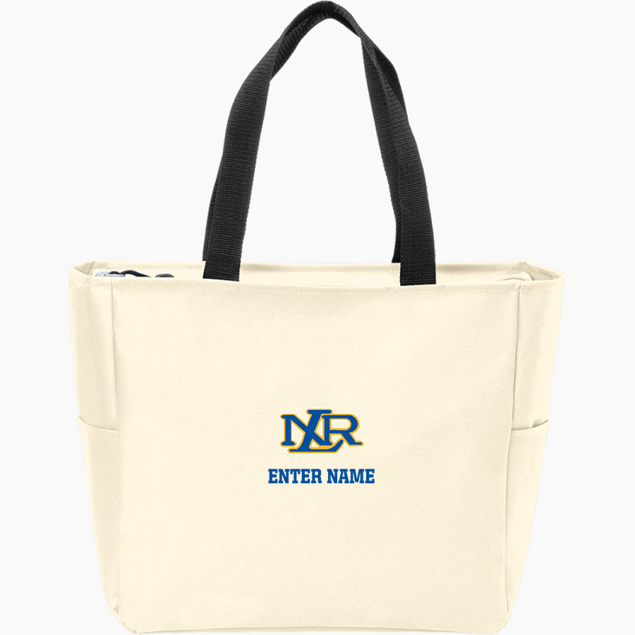 NORTH LITTLE ROCK HIGH SCHOOL CHARGING WILDCATS Port Authority Essential Zip Tote
