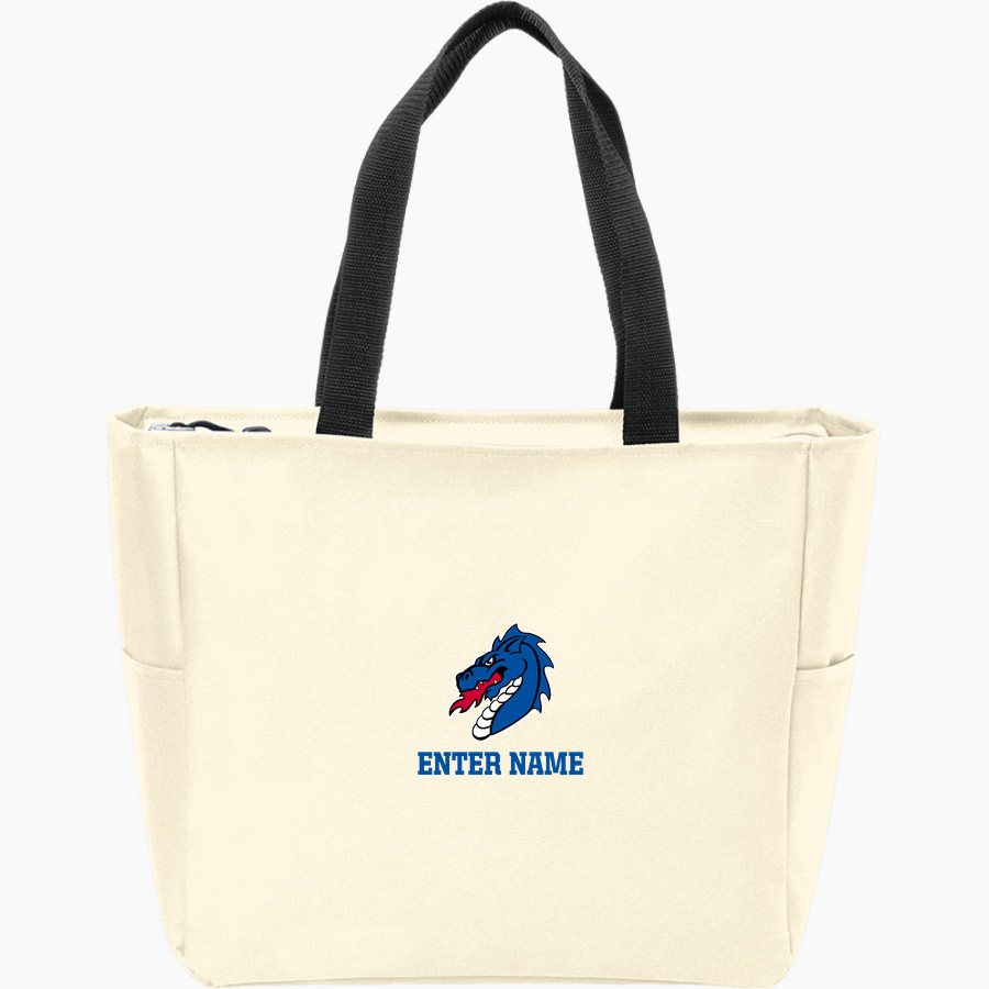 Mountainburg Dragons <span class="pdp-name-mascot">Mountainburg Dragons</span> Port Authority Essential Zip Tote