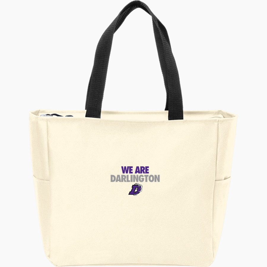 DARLINGTON HIGH SCHOOL FALCONS Port Authority Essential Zip Tote