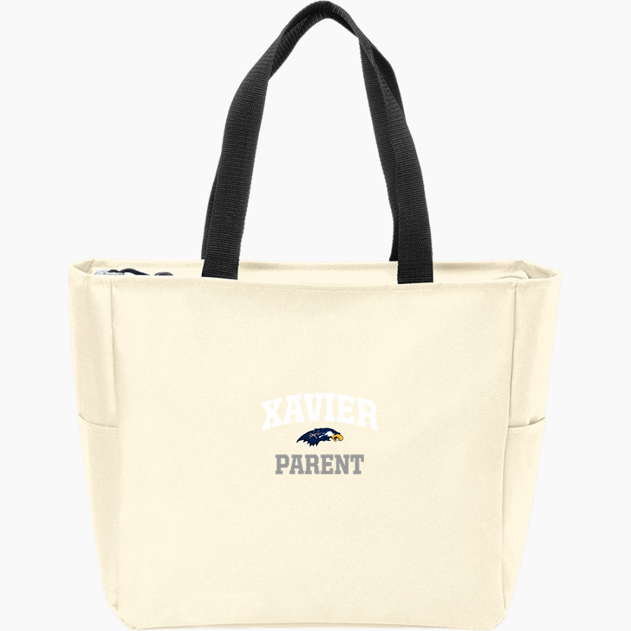 XAVIER HIGH SCHOOL HAWKS Port Authority Essential Zip Tote