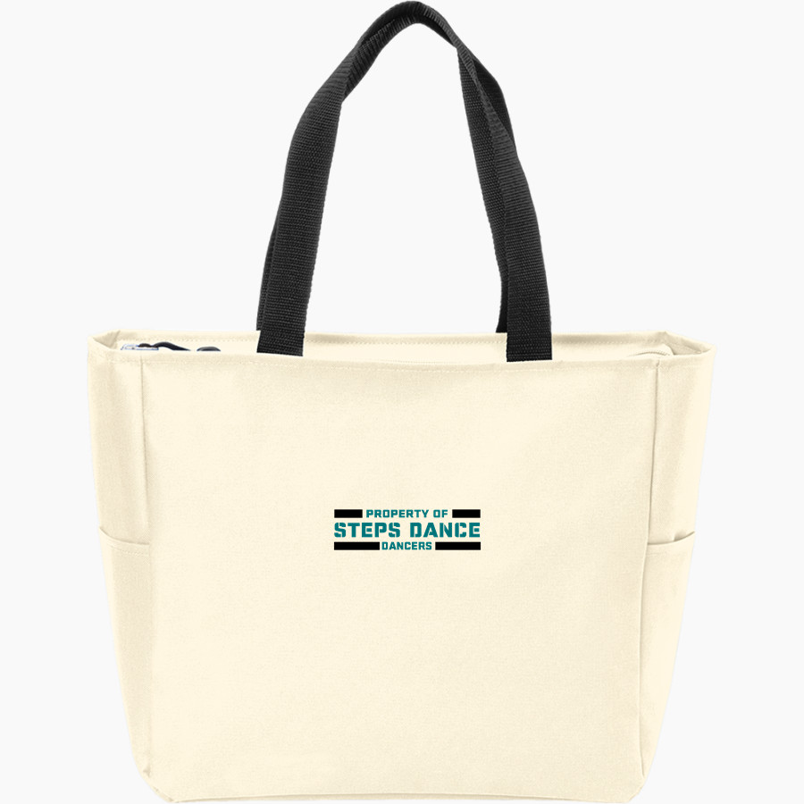 Steps Dance Dancers <span class="pdp-name-mascot">Steps Dance Dancers</span> Port Authority Essential Zip Tote