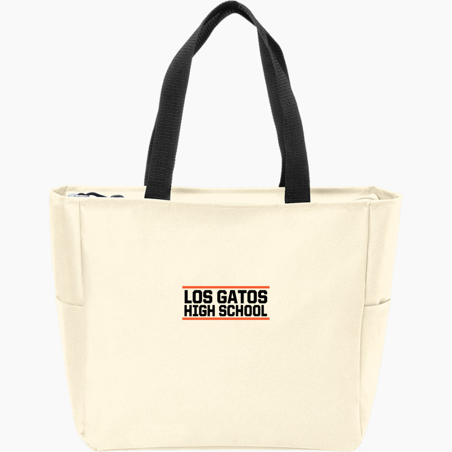 LOS GATOS HIGH SCHOOL WILDCATS <span class="pdp-name-mascot">LOS GATOS WILDCATS</span> Port Authority Essential Zip Tote