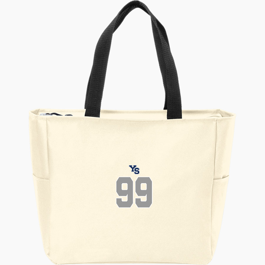 YELLOW SPRINGS HIGH SCHOOL BULLDOGS <span class="pdp-name-mascot">YELLOW SPRINGS BULLDOGS</span> Port Authority Essential Zip Tote