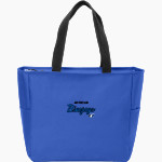 JEFFERSON HIGH SCHOOL BLUEJAYS <span class="pdp-name-mascot">JEFFERSON BLUEJAYS</span> Port Authority Essential Zip Tote Front Thumbnail