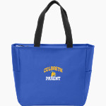 CULBRETH Cougars <span class="pdp-name-mascot">GREY CULBRETH MIDDLE SCHOOL Cougars</span> Port Authority Essential Zip Tote Front Thumbnail