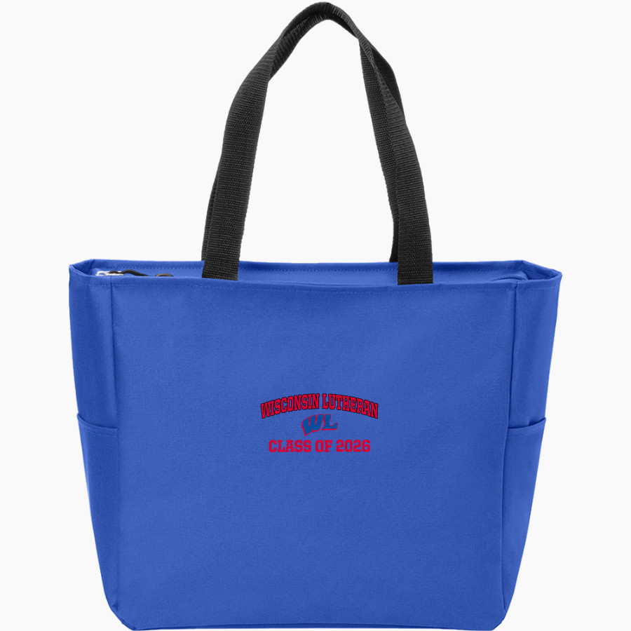 Wisconsin Lutheran Vikings Port Authority Essential Zip Tote