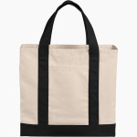 Millbrook Equine Veterinary Clinic Millbrook Equine Vet <span class="pdp-name-mascot">Millbrook Equine Veterinary Clinic</span> Port Authority Cotton Canvas Two-Tone Tote Front Thumbnail