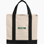 Orchard Farm Eagles <span class="pdp-name-mascot">Orchard Farm Eagles</span> Port Authority Cotton Canvas Two-Tone Tote Front Thumbnail