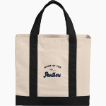 Zion Lutheran School Panthers Port Authority Cotton Canvas Two-Tone Tote Front Thumbnail