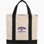 KEYSTONE HIGH SCHOOL Wildcats Online Store <span class="pdp-name-mascot">KEYSTONE WILDCATS</span> Port Authority Cotton Canvas Two-Tone Tote Front Thumbnail