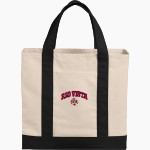 RIO VISTA HIGH SCHOOL RAMS <span class="pdp-name-mascot">RIO VISTA RAMS</span> Port Authority Cotton Canvas Two-Tone Tote Front Thumbnail