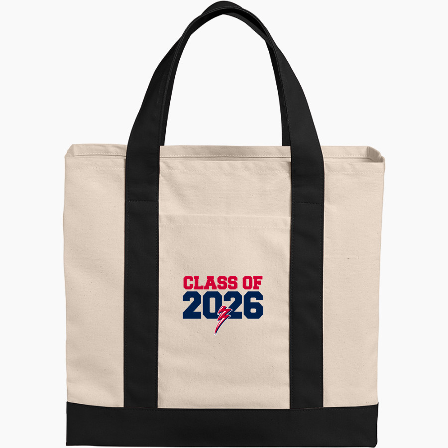 Sioux Falls Storm Storm <span class="pdp-name-mascot">Sioux Falls Storm</span> Port Authority Cotton Canvas Two-Tone Tote