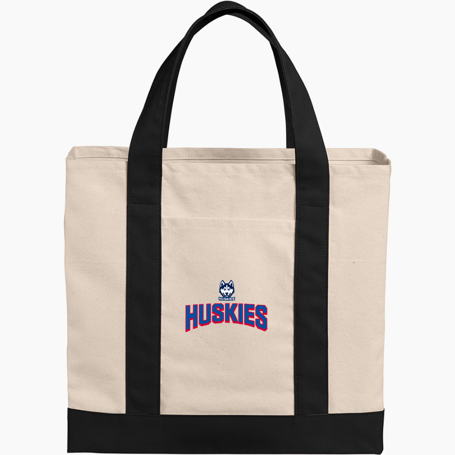 SOUTH GEORGIA INSTITUTE Huskies <span class="pdp-name-mascot">SOUTH GEORGIA INSTITUTE Huskies</span> Port Authority Cotton Canvas Two-Tone Tote