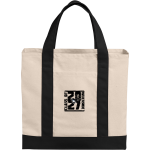 RIVERSIDE PIRATES The Official Online Store <span class="pdp-name-mascot">RIVERSIDE PIRATES</span> Port Authority Cotton Canvas Two-Tone Tote Front Thumbnail